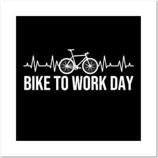 Bike To Work Day Posters and Art